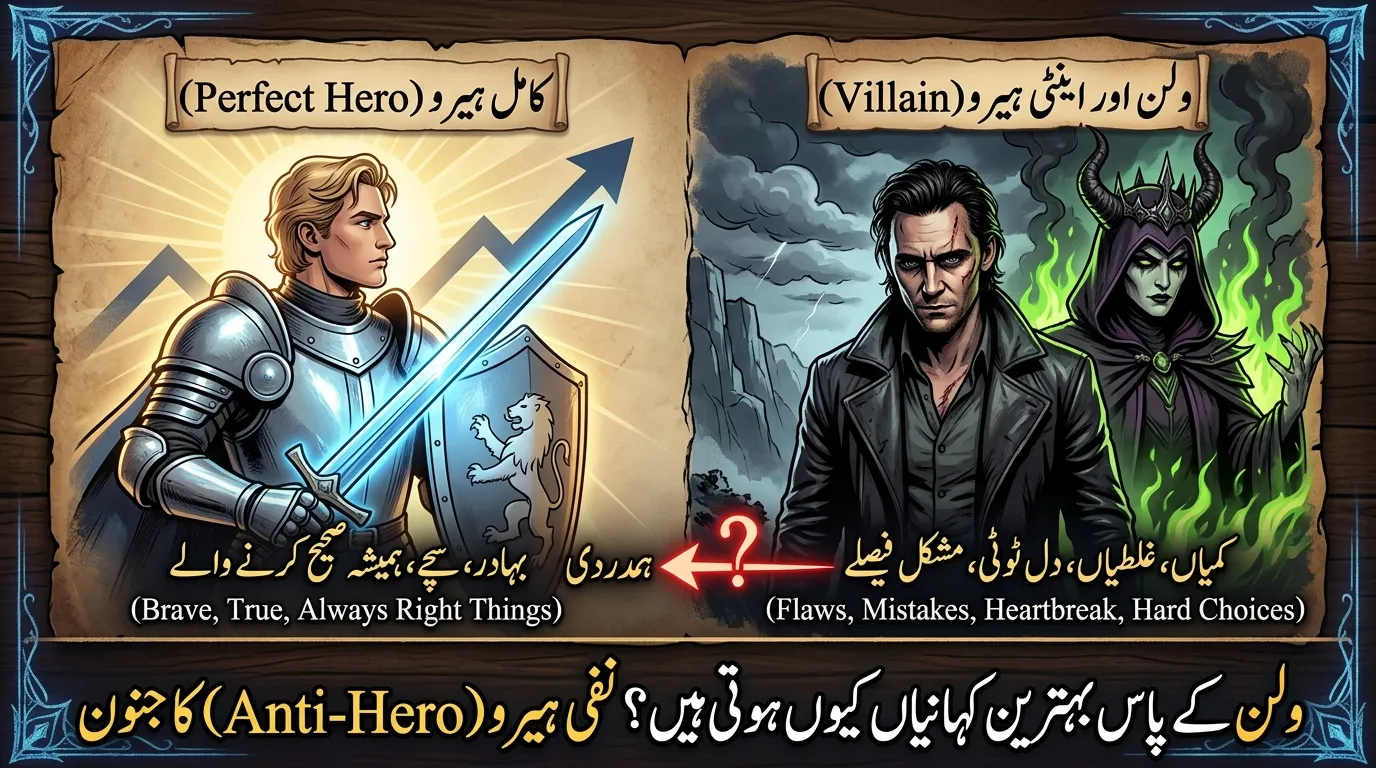 ولن کے پاس بہترین کہانیاں کیوں ہوتی ہیں؟ نفی ہیرو (Anti-Hero) کا جنون