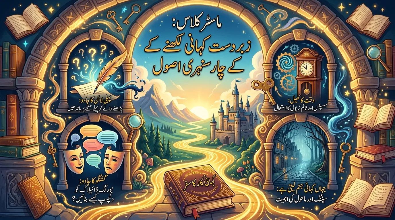 زبردست کہانی لکھنے کے چار سنہری اصول