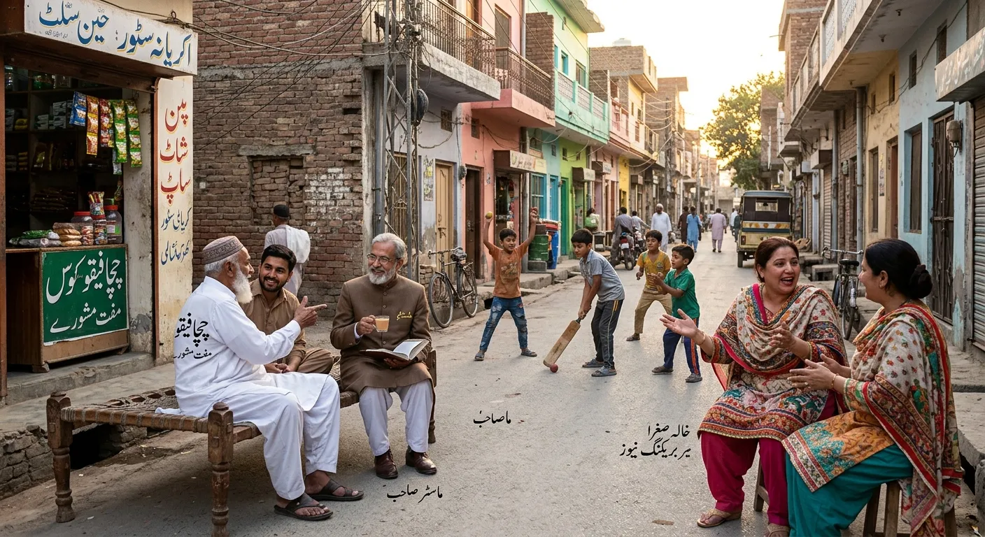 ہمارے محلے کے دلچسپ اور معصومانہ کردار