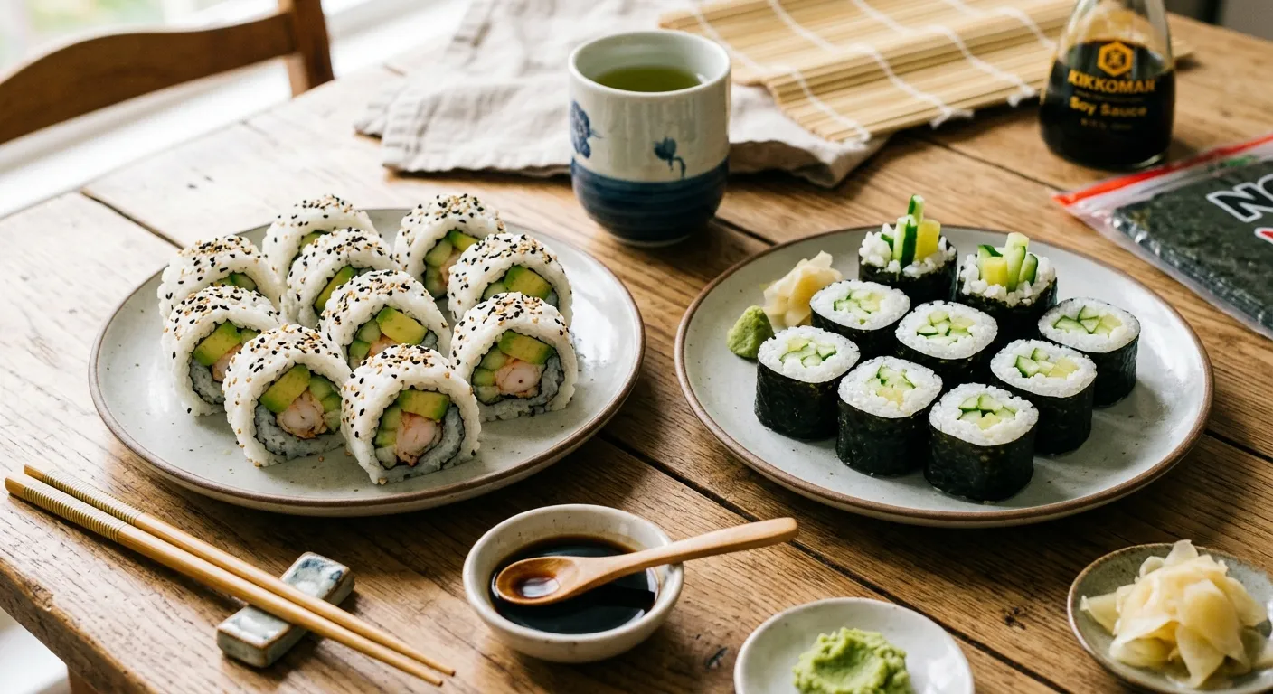 سشی (Sushi) بنانے کی آسان ترکیب