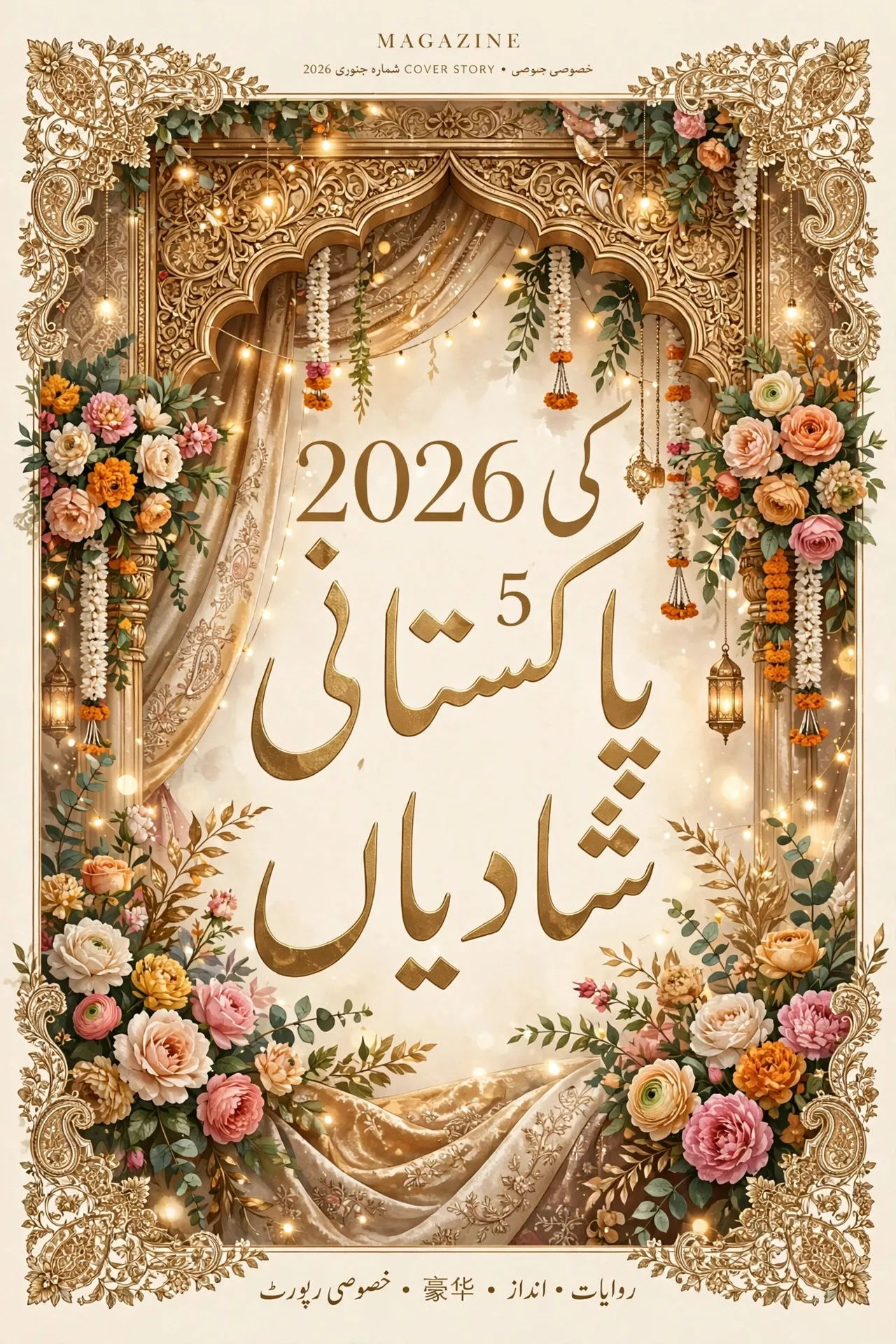 2026 کی 5 مہنگی پاکستانی شادیاں: ٹک ٹاکرز، ٹی وی اسٹارز اور امیر خاندان