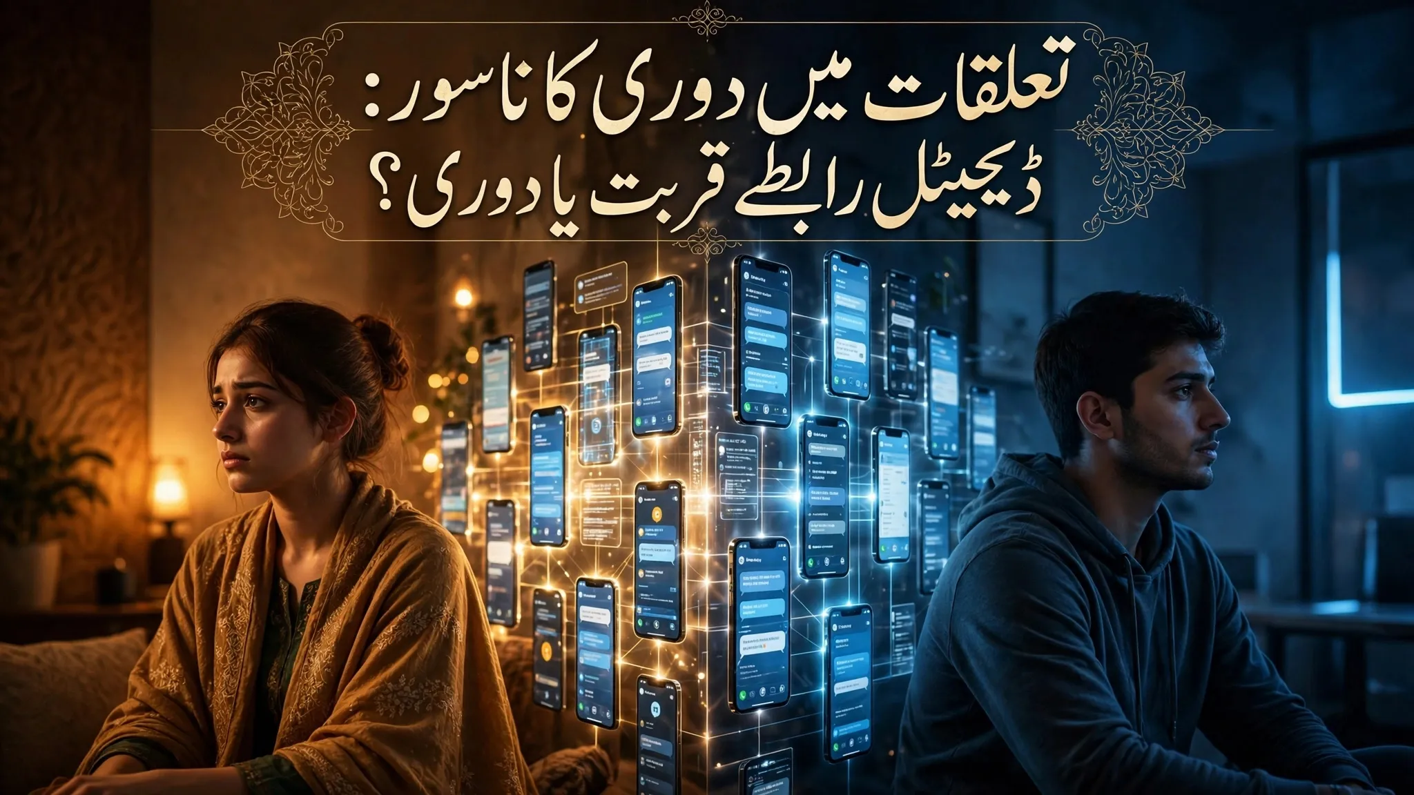 ڈیجیٹل رابطوں نے ہمیں قریب کیا ہے یا جذباتی طور پر ایک دوسرے سے دور کر دیا ہے؟